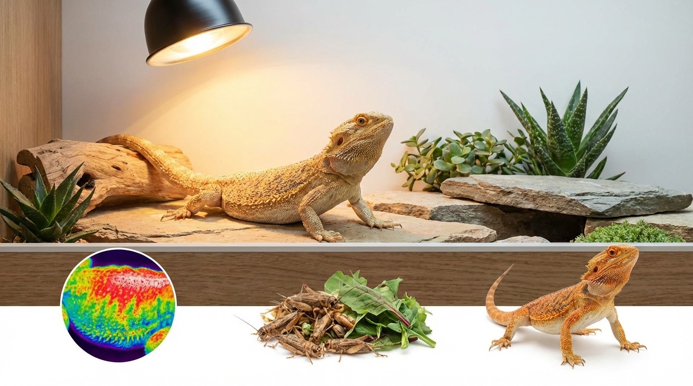 爬虫類に保温が必要な3つの理由【基礎知識】