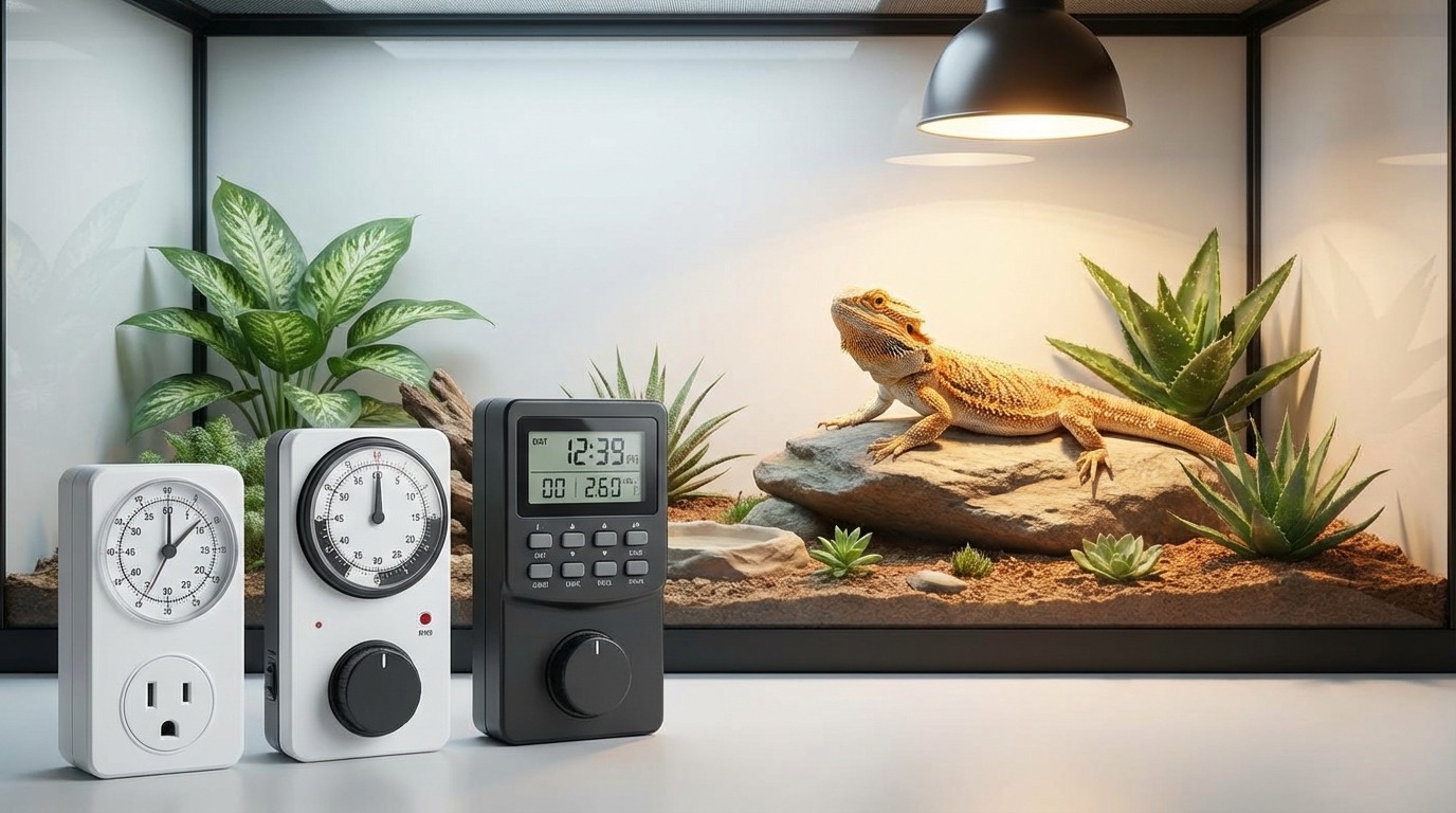 爬虫類におすすめのライトタイマー5選【価格帯別】