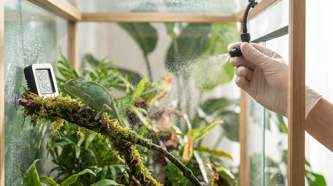 【Q&A】爬虫類の湿度管理でよくある質問