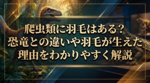 爬虫類に羽毛はある？恐竜との違いや羽毛が生えた理由をわかりやすく解説