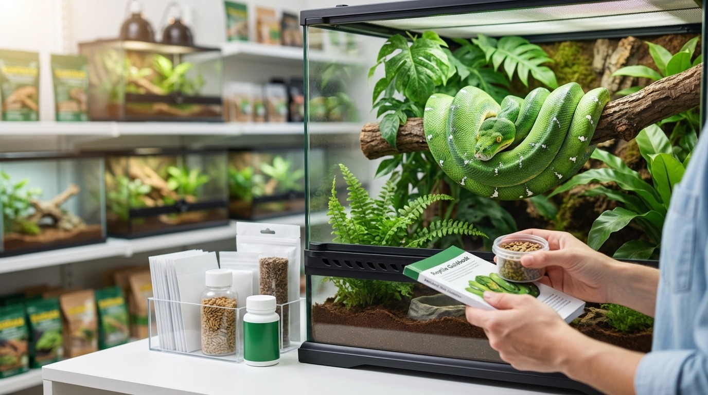 緑色の爬虫類はどこで買える？購入方法と注意点