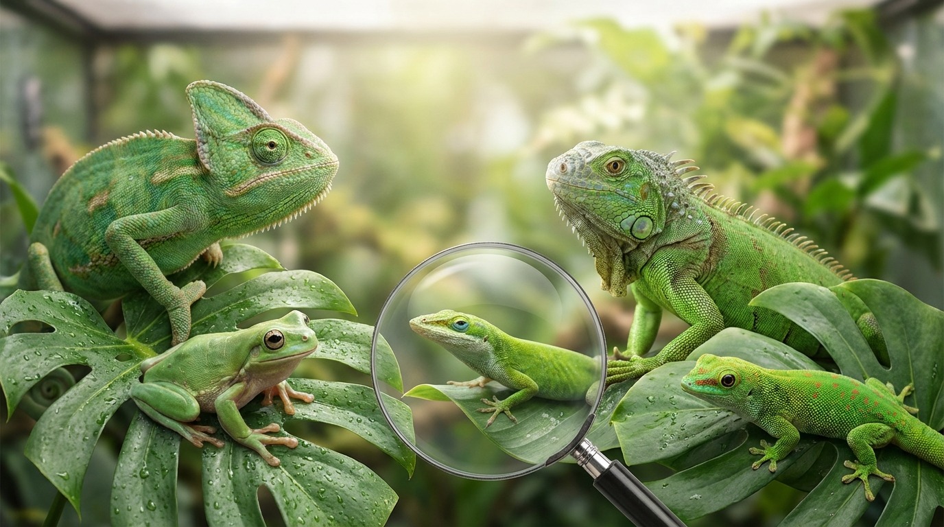 緑色の爬虫類に関するよくある質問