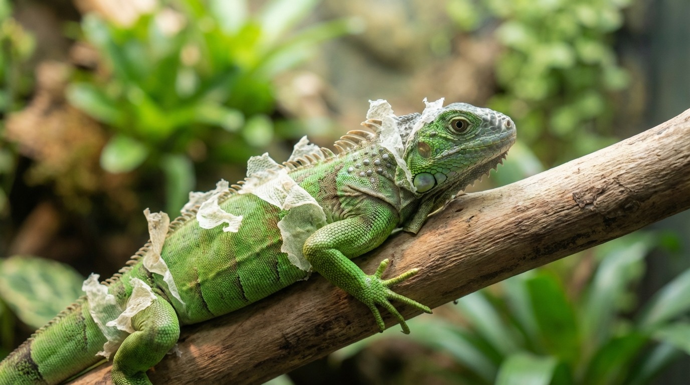 爬虫類が脱皮する理由と正常な脱皮の流れ