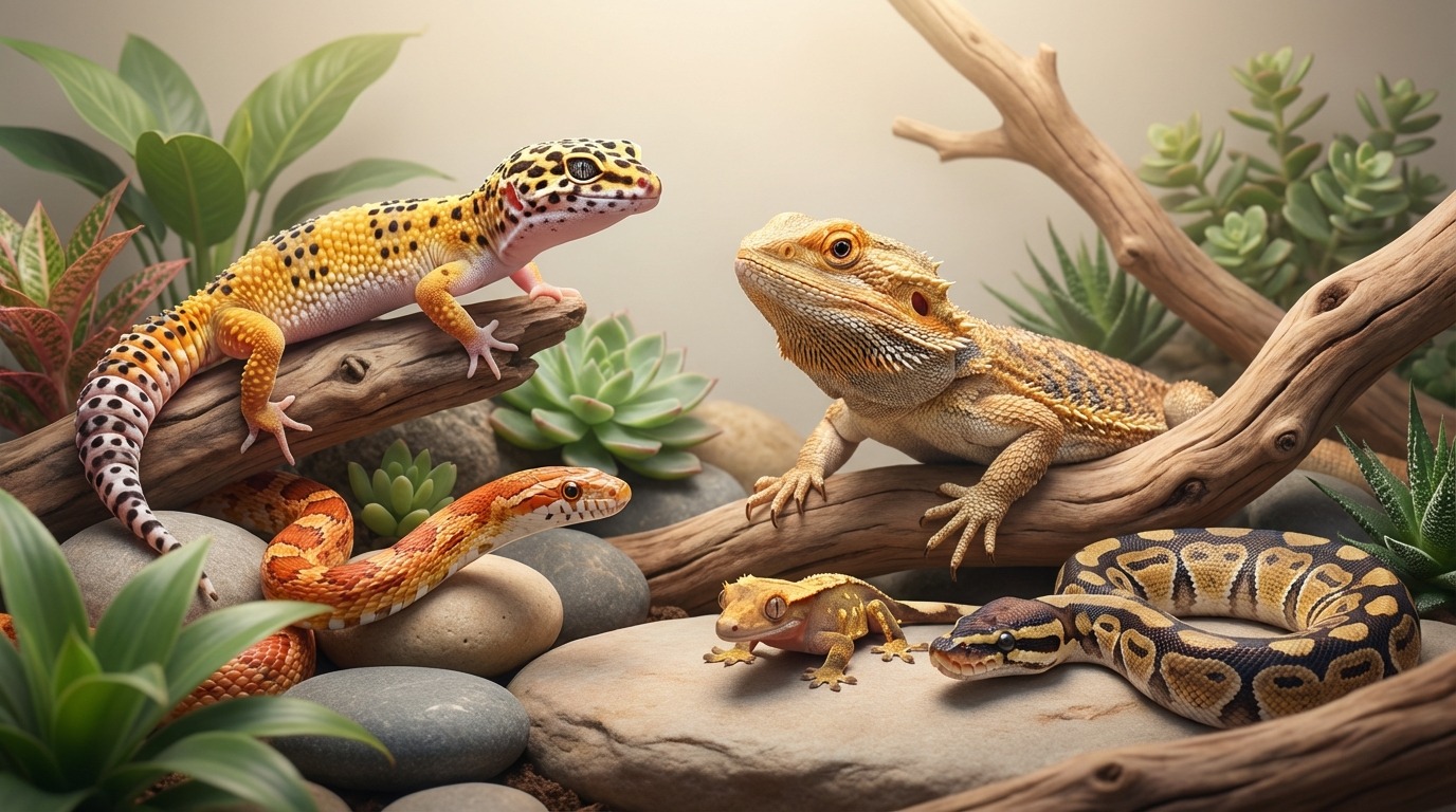 綺麗で飼いやすい爬虫類TOP5【初心者向け】