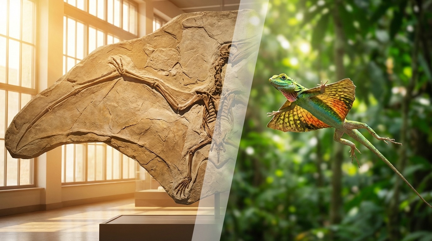 【結論】爬虫類の翼には「絶滅した翼竜」と「滑空する現生種」がある