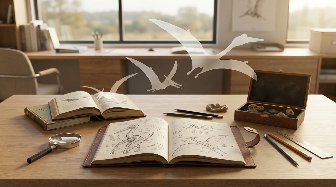 自由研究に使える!翼竜をテーマにしたまとめ方のヒント