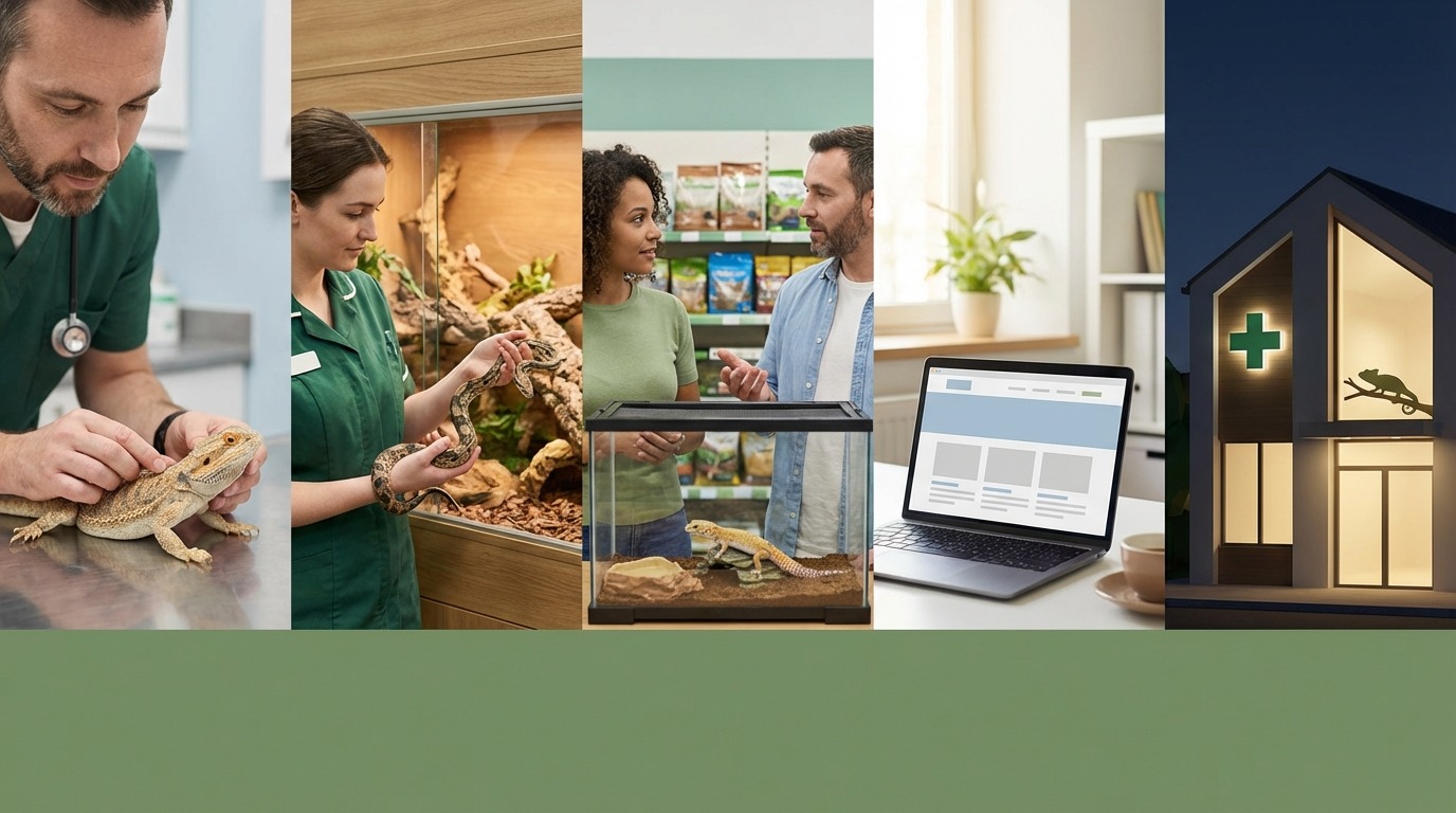 【結論】爬虫類の相談先は5種類|緊急時・無料相談の窓口も紹介