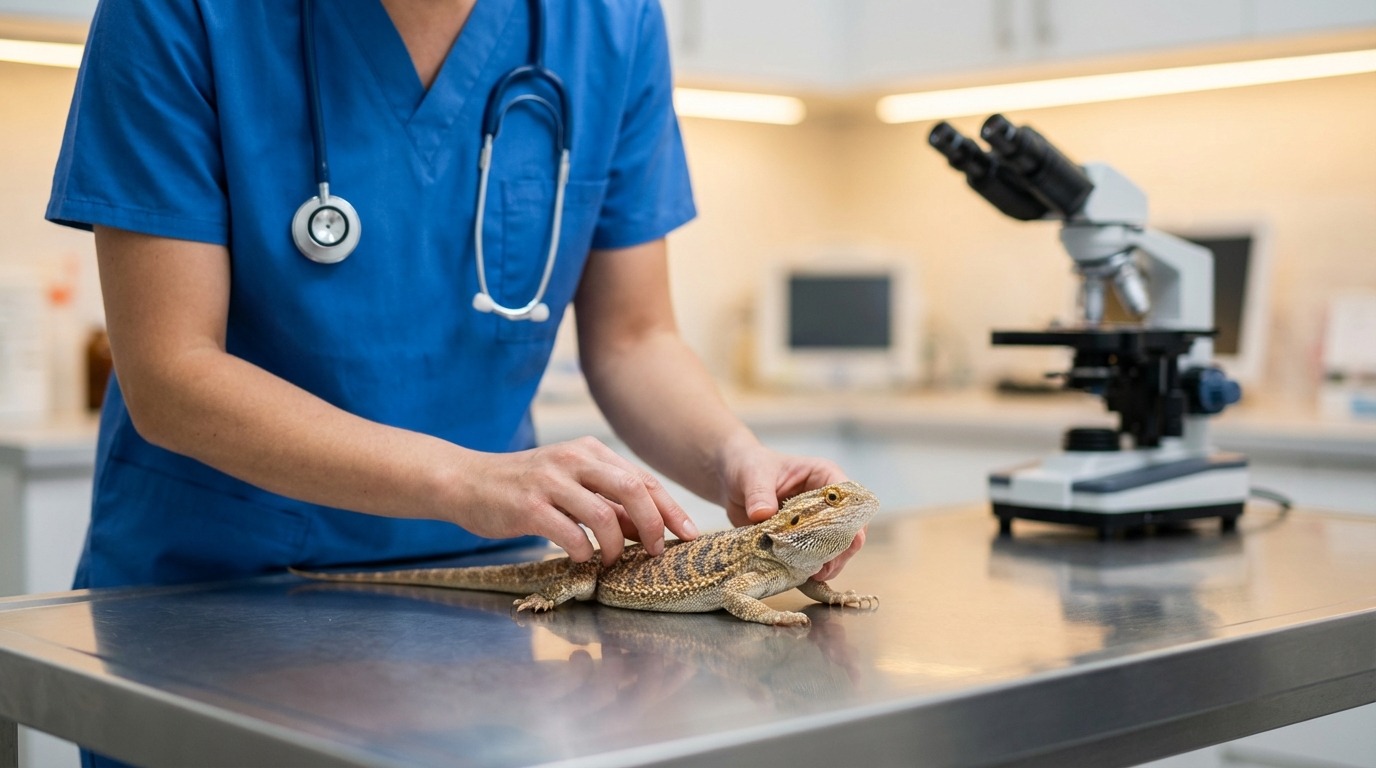 爬虫類対応の動物病院に相談する【病気・体調不良のときに最適】