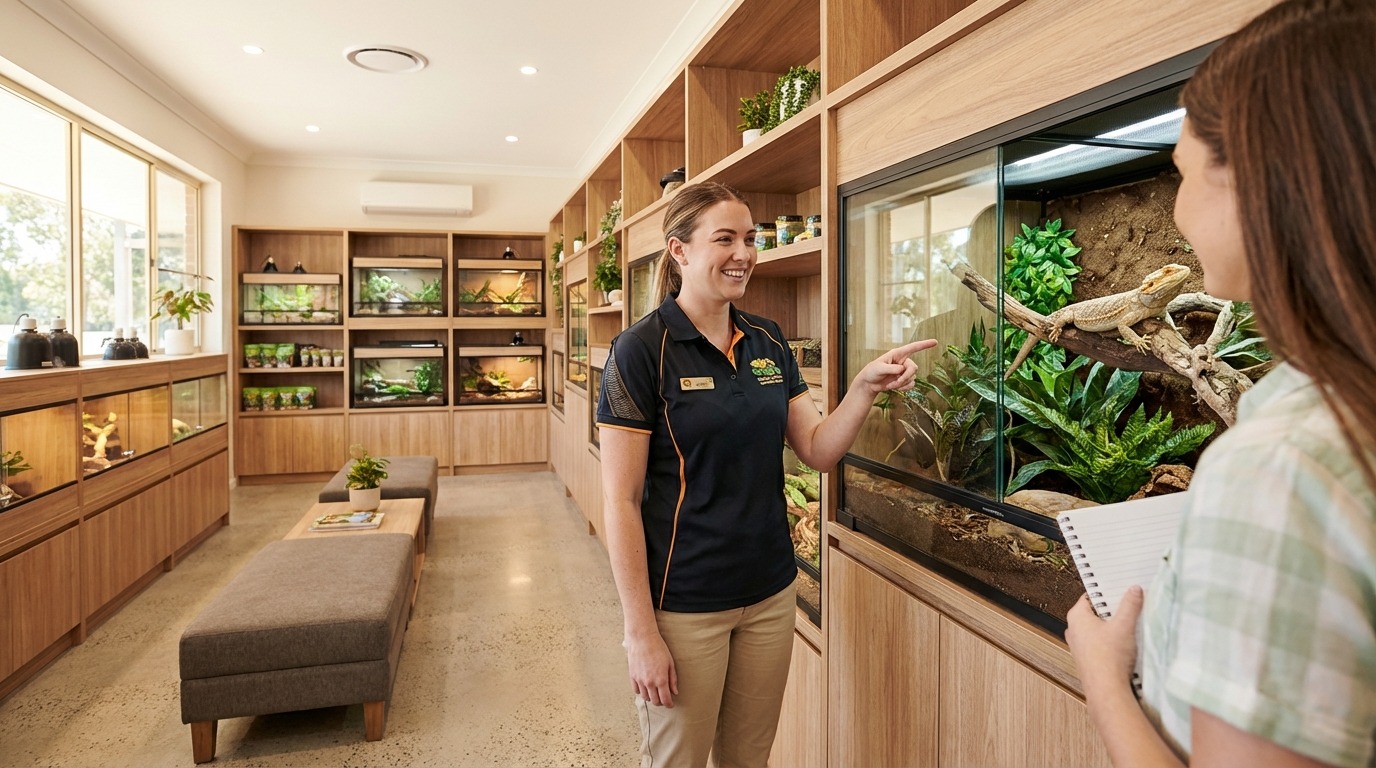 爬虫類専門ショップ・ペットショップに相談する【飼育の悩みに強い】