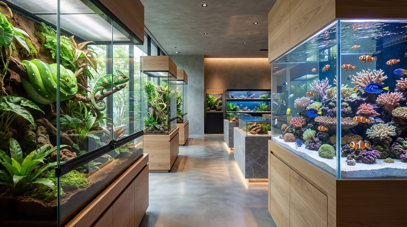 爬虫類・熱帯魚を扱う専門店・ペットショップの選び方