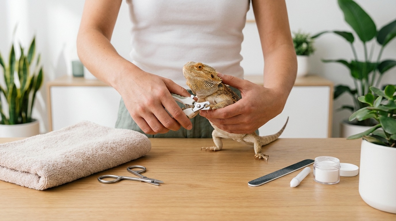 【実践】爬虫類の爪の切り方5ステップ