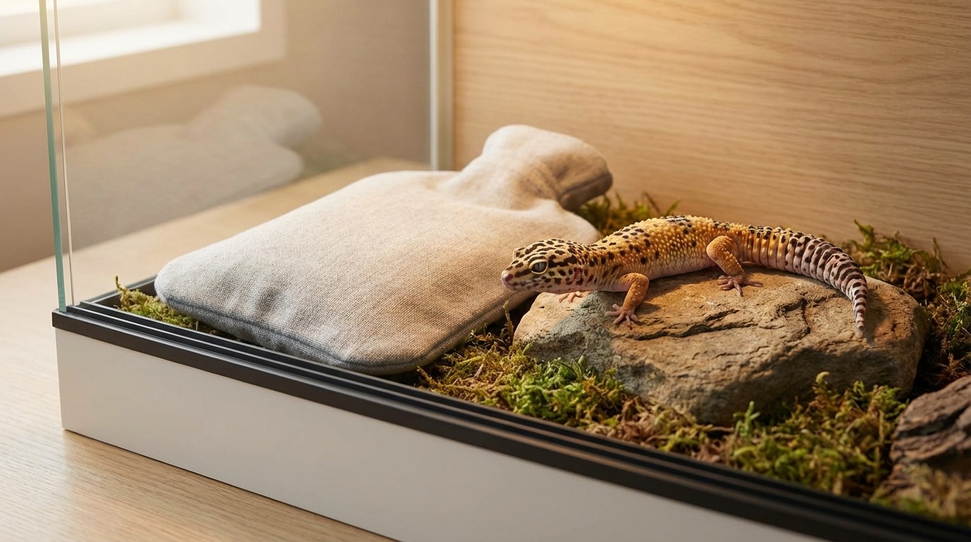 【結論】爬虫類への湯たんぽは条件付きで使用OK