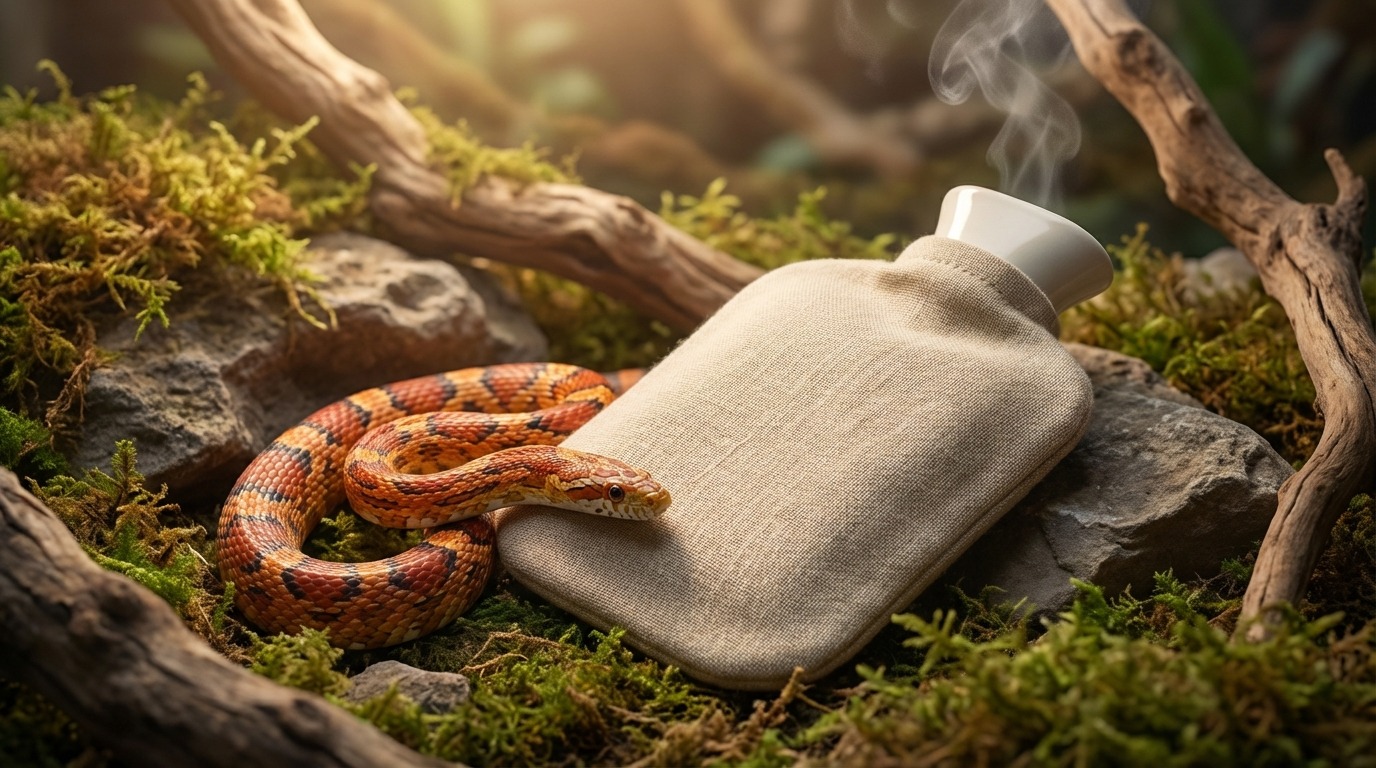 爬虫類に湯たんぽを使う前に知っておくべき基礎知識