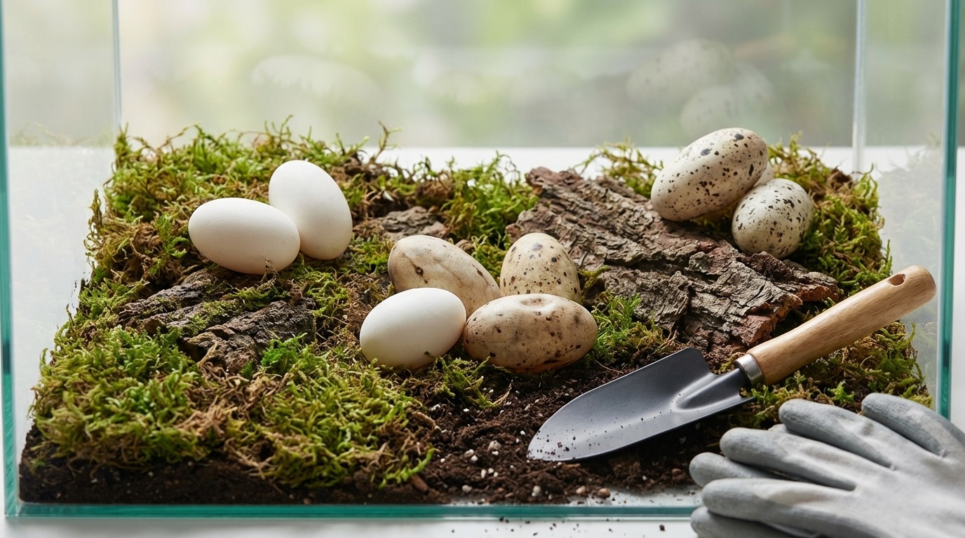 爬虫類の無精卵の正しい処分方法と注意点