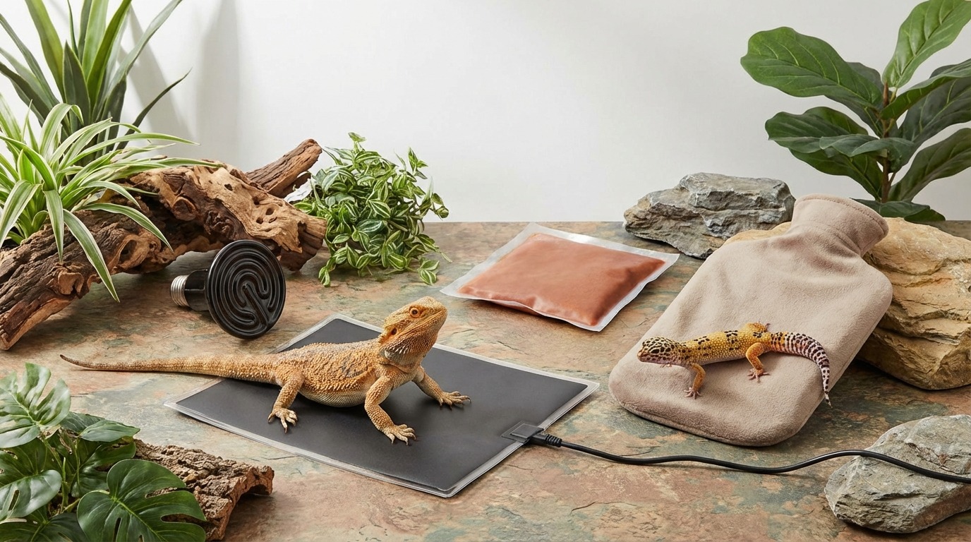 爬虫類向け湯たんぽの選び方とおすすめタイプ