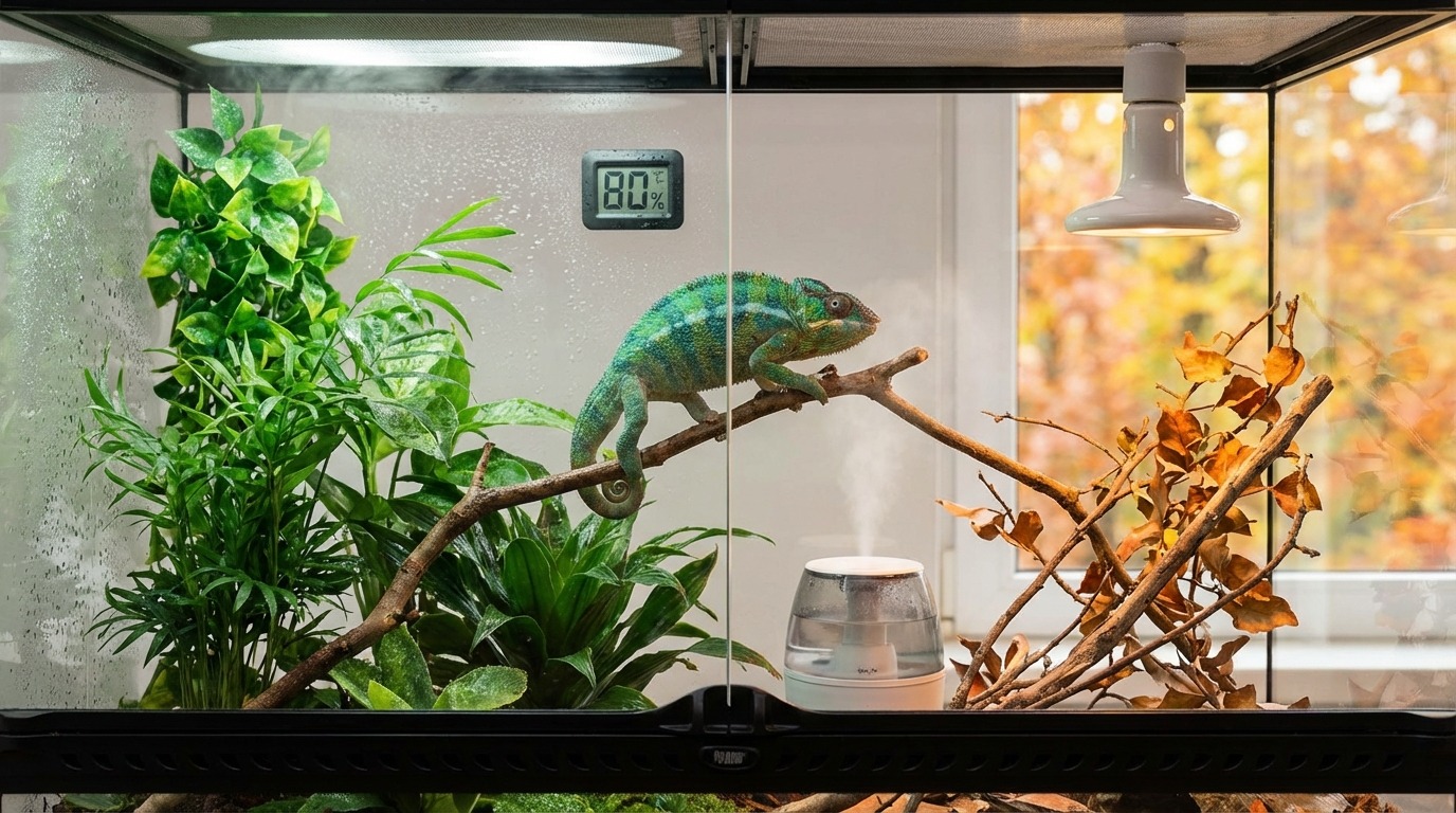 【季節別】爬虫類の湿度維持で押さえるべきポイント