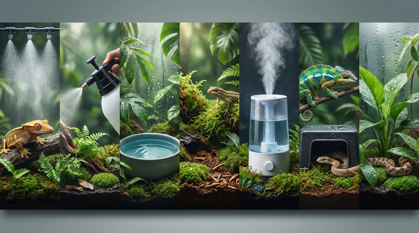 【結論】爬虫類の湿度を保つ7つの方法一覧