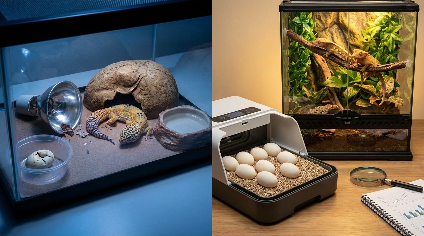 爬虫類の繁殖でよくある失敗と対策