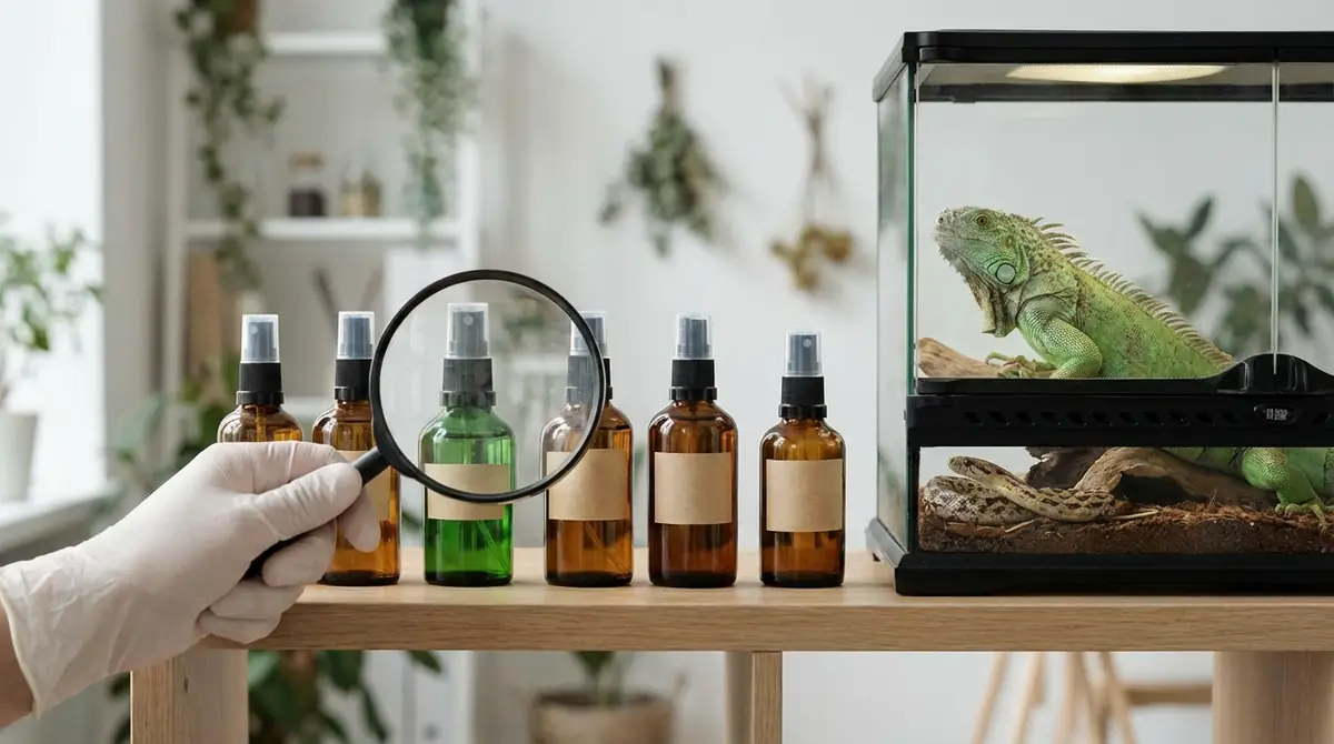爬虫類用ダニスプレーの正しい選び方
