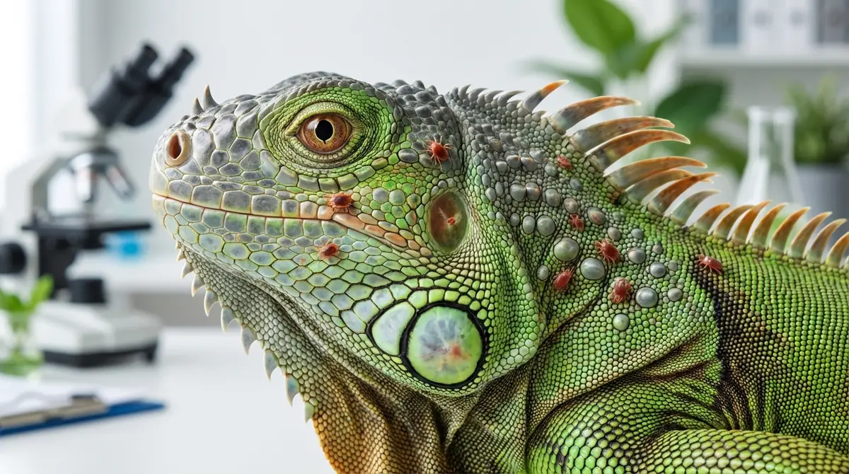 爬虫類につくダニの基礎知識