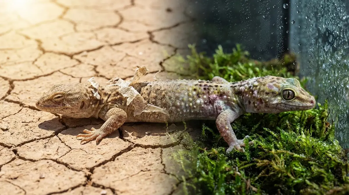 爬虫類の湿度トラブル｜不足・過多で起こる症状