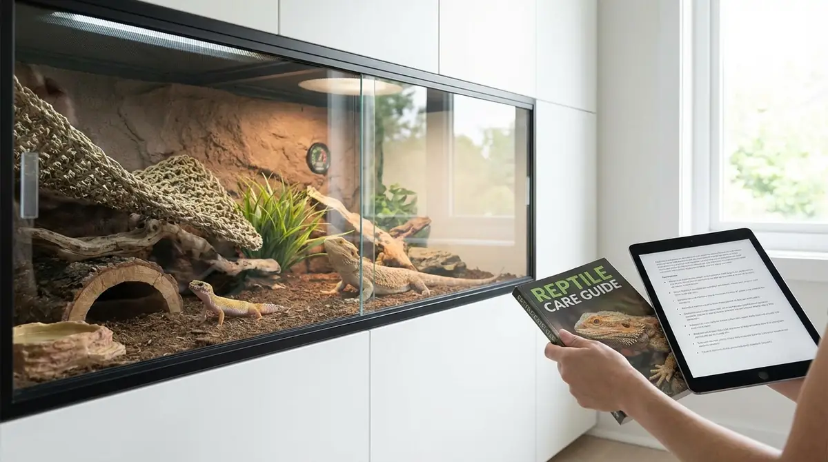 爬虫類は初心者でも飼える？飼育前に知っておくべき5つの現実