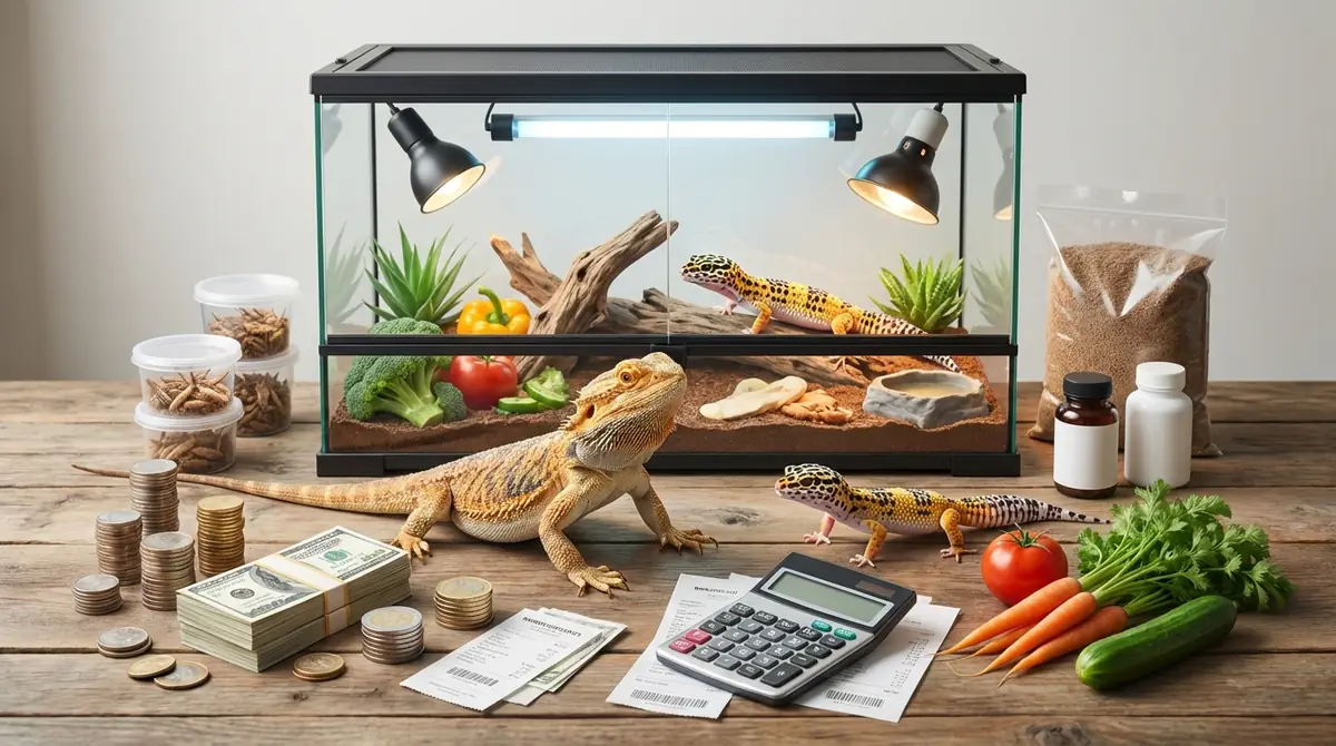 爬虫類の飼育費用は月いくら？維持費の内訳