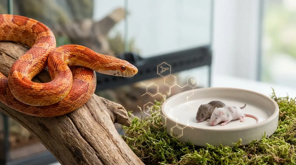 爬虫類の餌にネズミが選ばれる理由【栄養面のメリット】