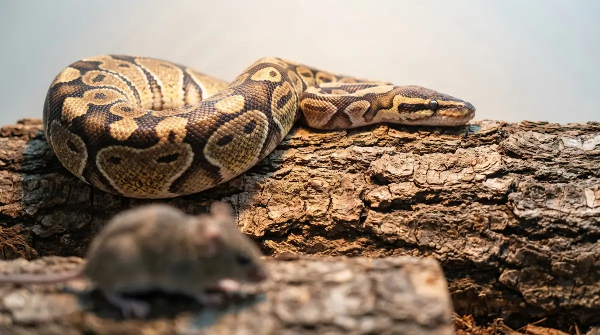 爬虫類がネズミ餌を食べないときの原因と対処法