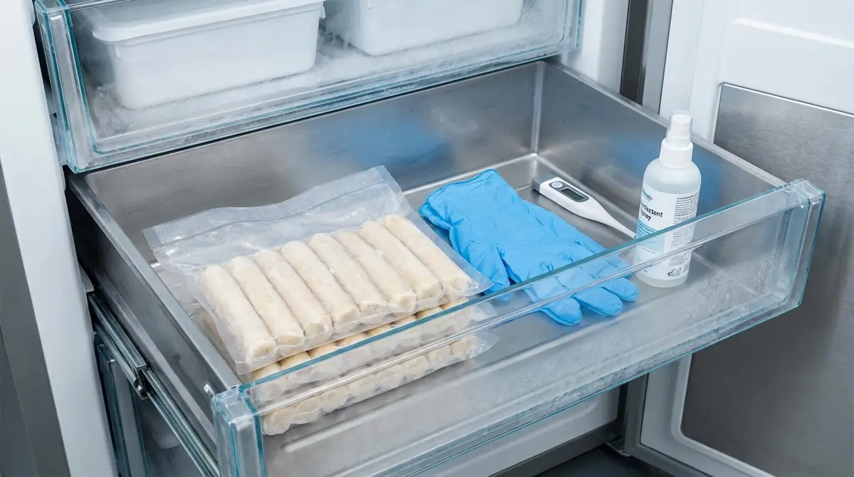 冷凍マウスの保存方法と衛生管理