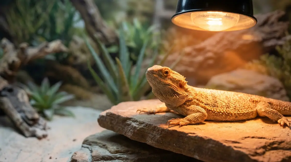 爬虫類に保温ライトが必要な理由とは