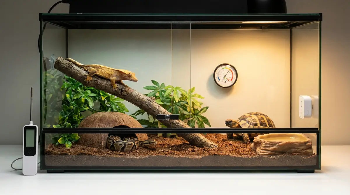 爬虫類におすすめの温湿度計3選｜タイプ別に厳選