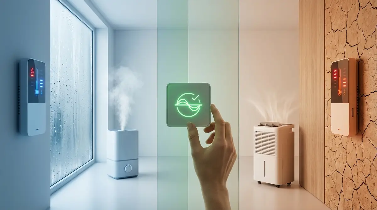 温湿度が適正範囲外のときの対処法