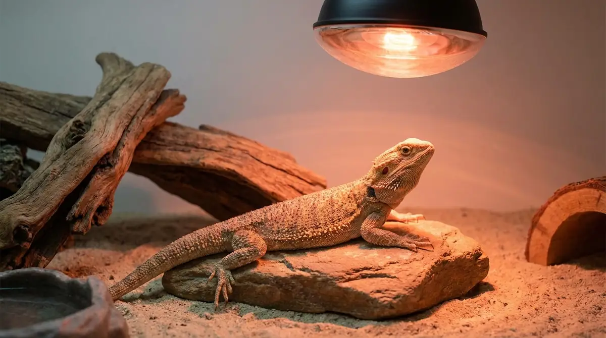 爬虫類に赤外線ライトが必要な理由とは？基本の役割を解説