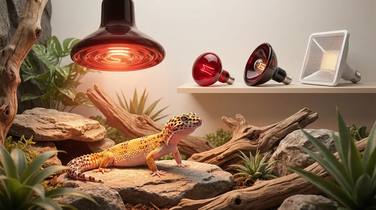 爬虫類用赤外線ライトの選び方｜失敗しない4つのポイント