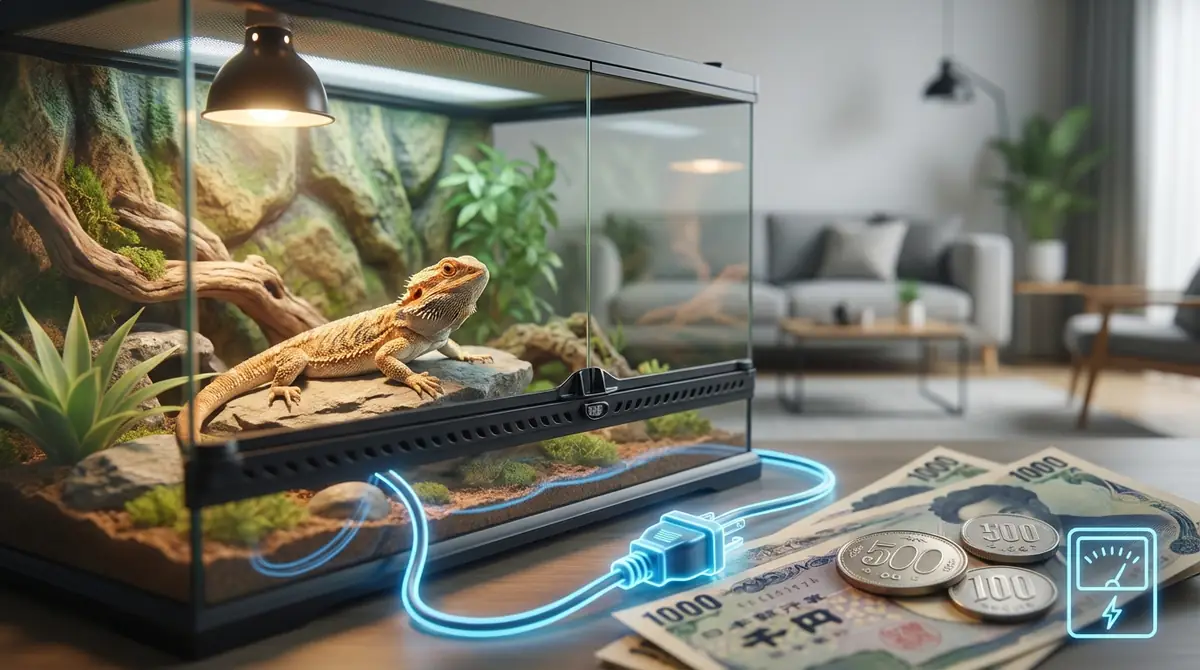 【結論】爬虫類ヒーターの電気代は月300円〜2,000円が目安