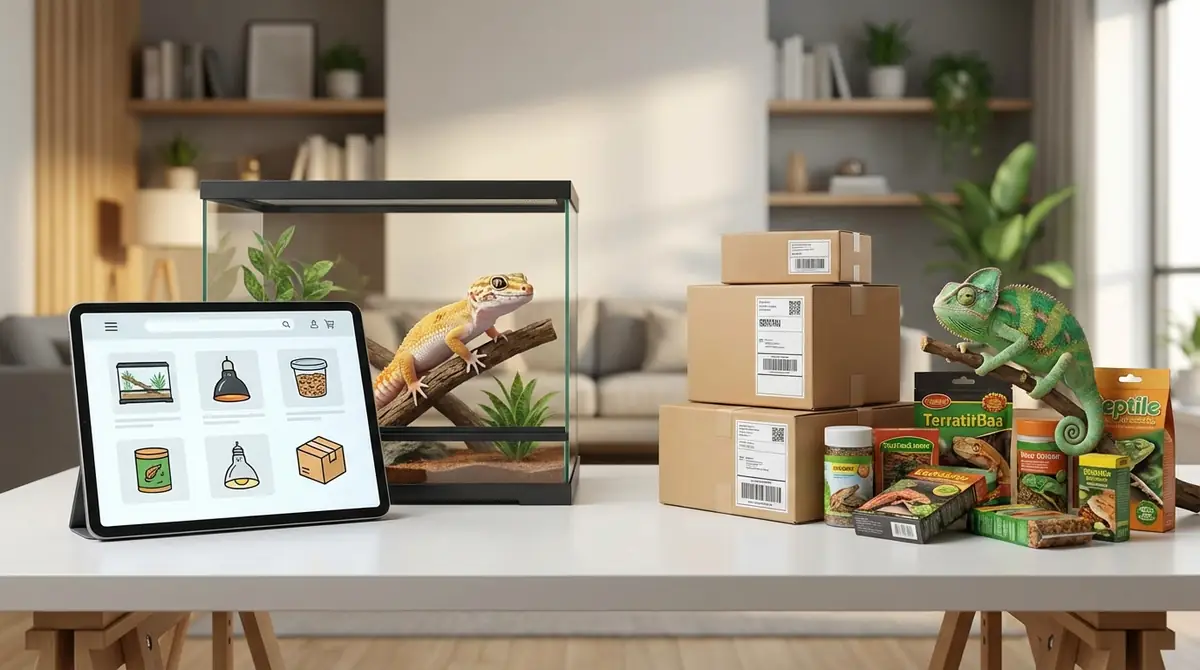 爬虫類用品を通販で購入するメリット・デメリット