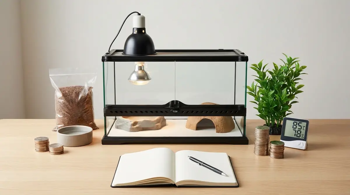 初期費用シミュレーション｜安い爬虫類用品で予算別おすすめ構成