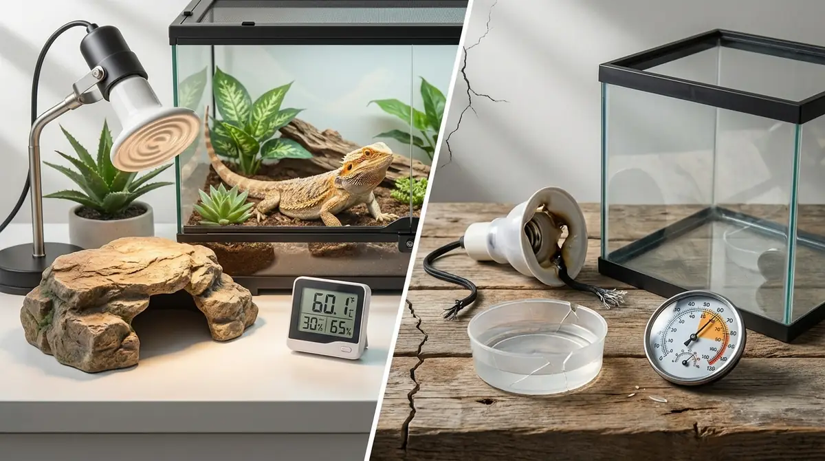 安い爬虫類用品で失敗しないための注意点