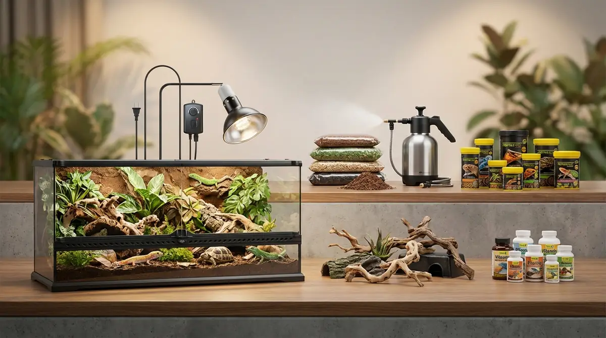 爬虫類用品メーカー一覧｜国内の主要6社を紹介