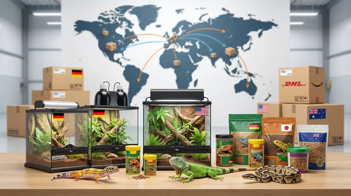 海外の爬虫類用品メーカー一覧と入手方法