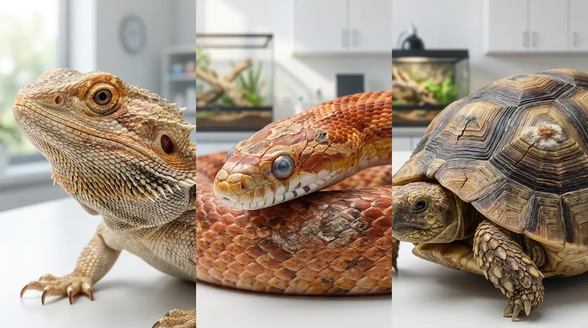 【種類別】トカゲ・ヘビ・カメが注意すべき病気の特徴