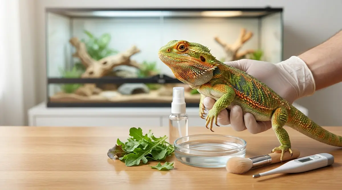爬虫類の病気を防ぐ5つの基本ケア