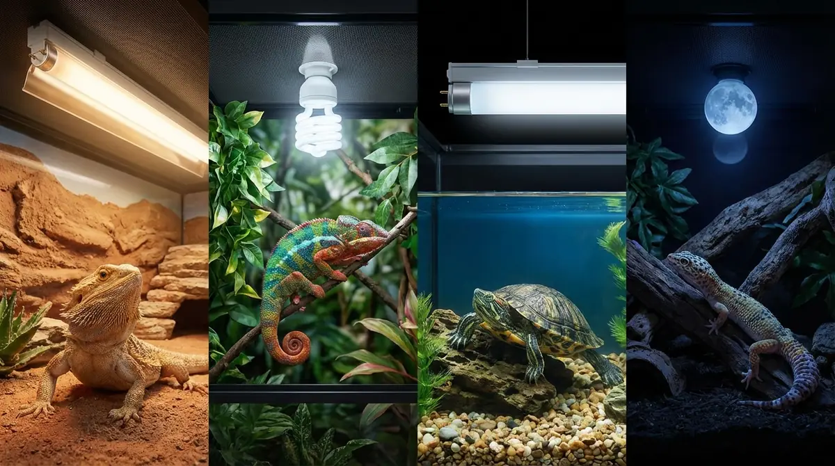 爬虫類用蛍光灯の種類と特徴を徹底比較