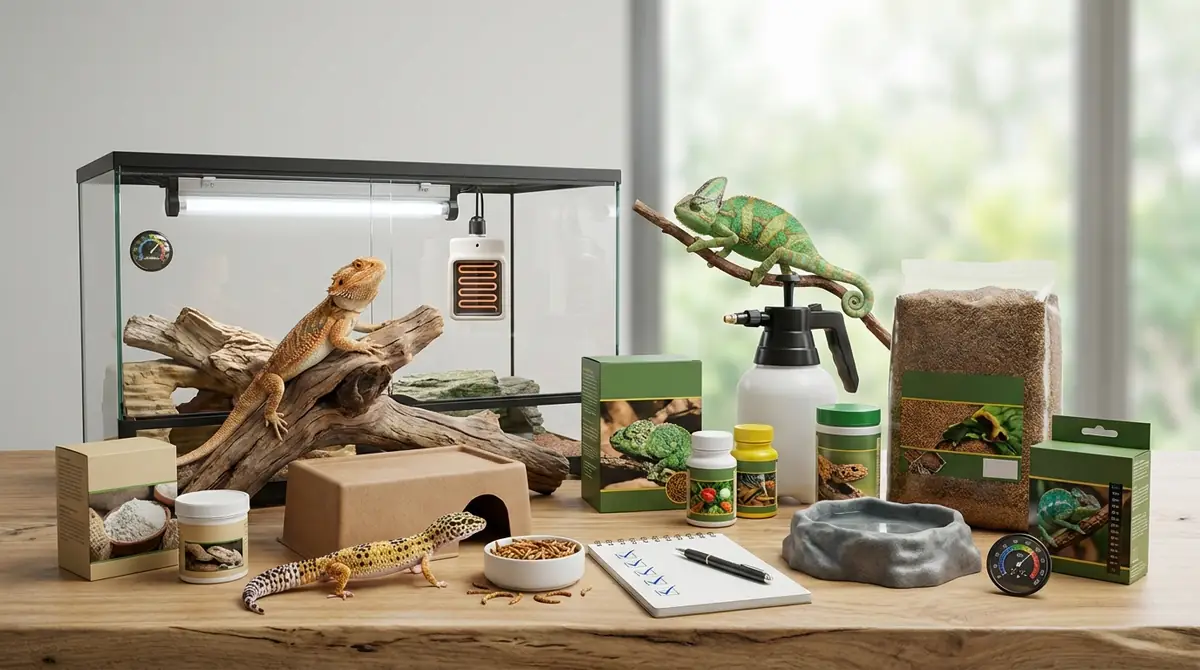 爬虫類用品を通販で買う前に確認すべき5つのポイント