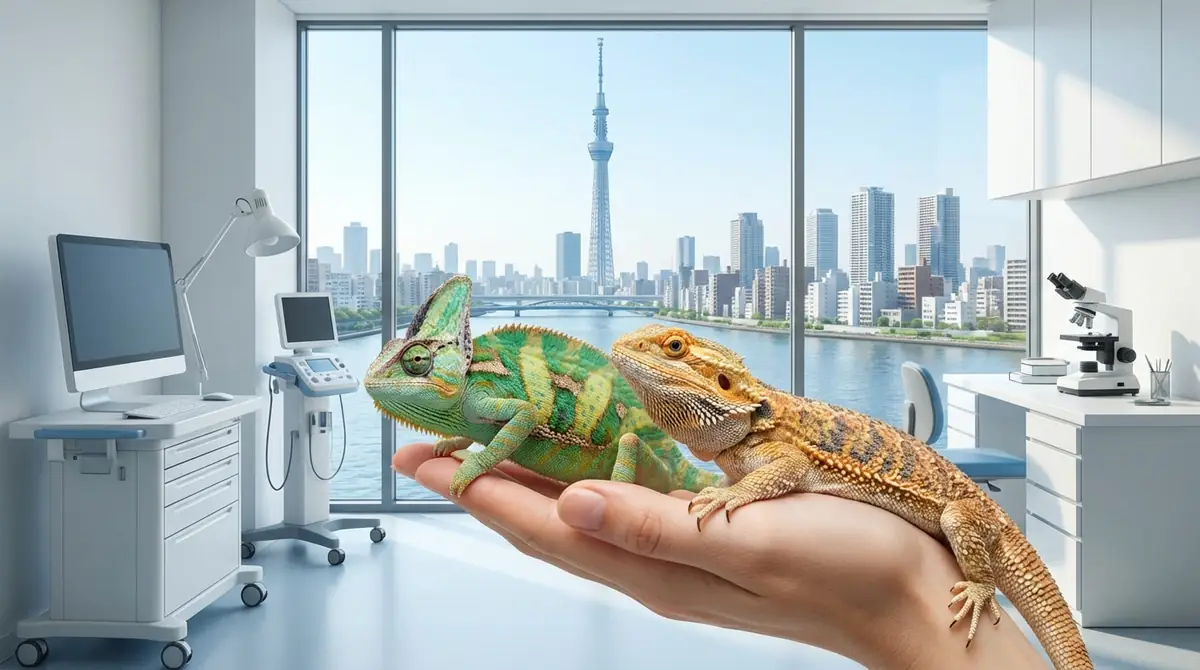 【23区東部】台東区・墨田区・江東区・足立区・葛飾区・江戸川区の爬虫類病院