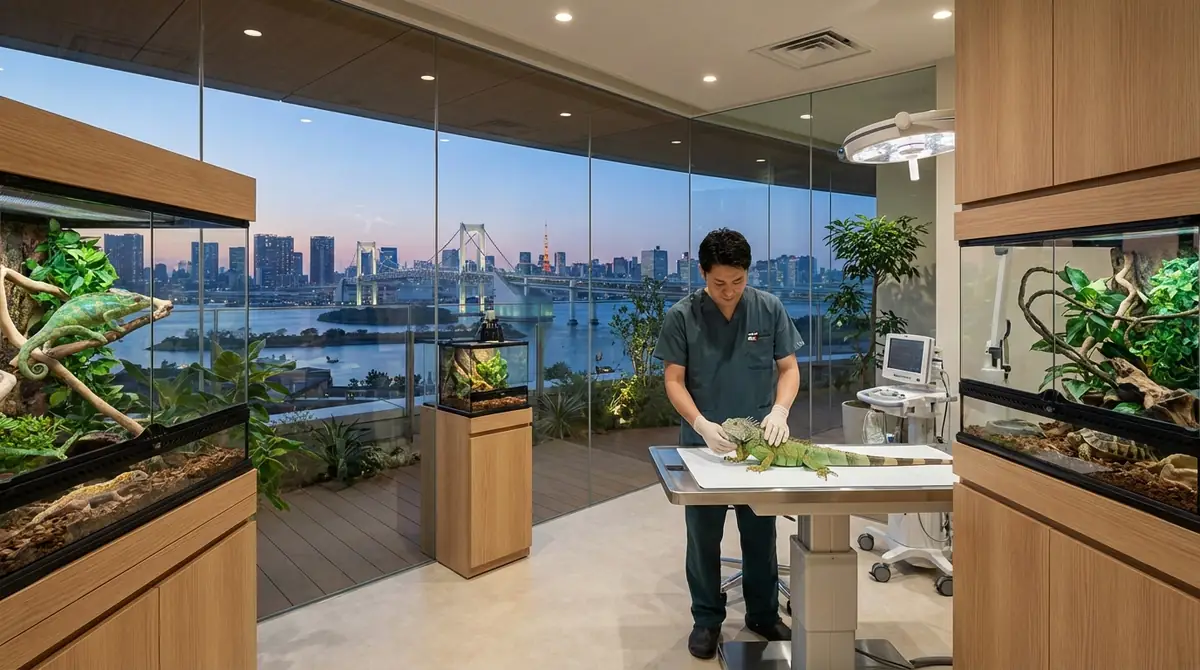 【23区南部】港区・品川区・目黒区・大田区の爬虫類病院