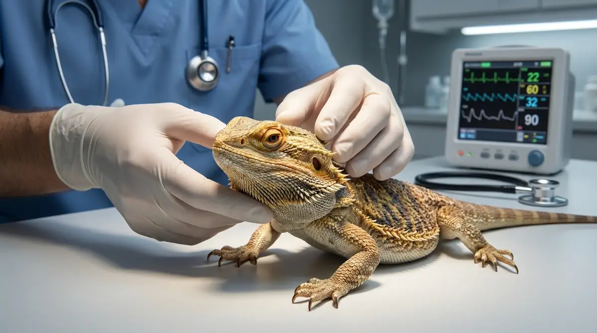 【緊急】今すぐ病院に連絡すべき爬虫類の危険な症状