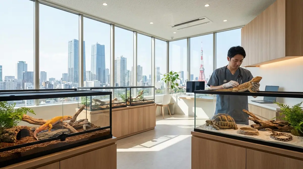 都内の爬虫類対応動物病院リスト【主要15院を厳選】