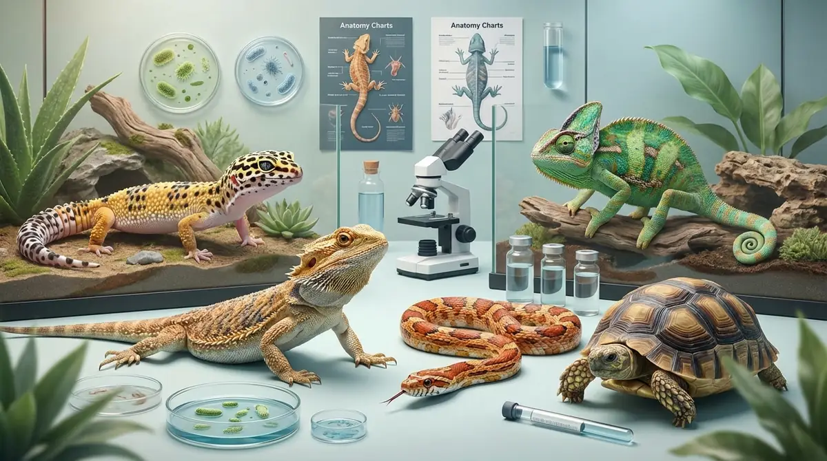 爬虫類がかかりやすい病気10選|原因・症状・危険度